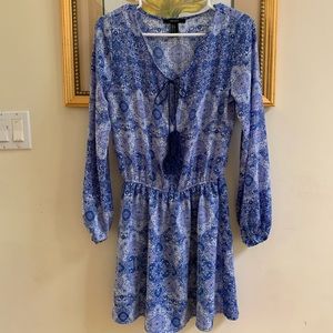 Forever 21 dress blue size small